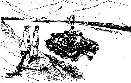 Rafting in the Kunar river